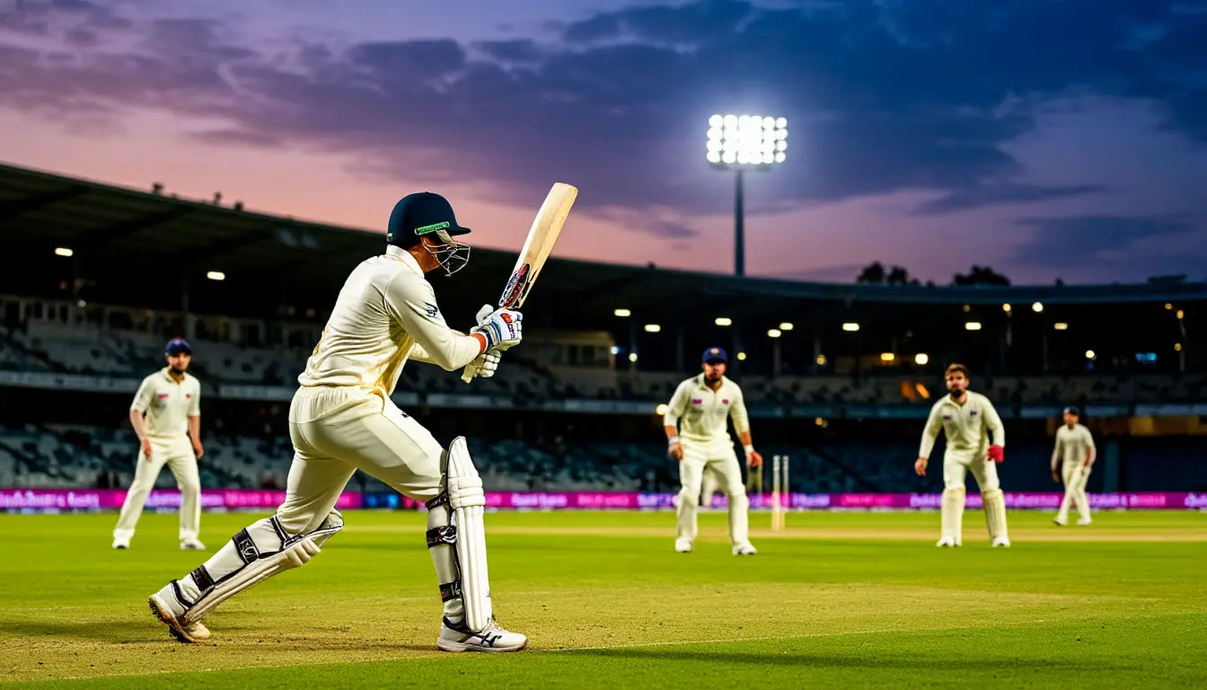 Cricket match at Fun88 Stadium