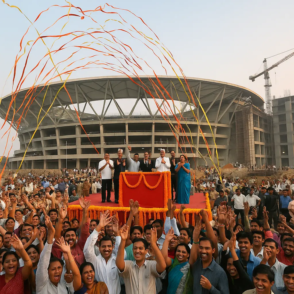 Founding ceremony of Fun88 Stadium